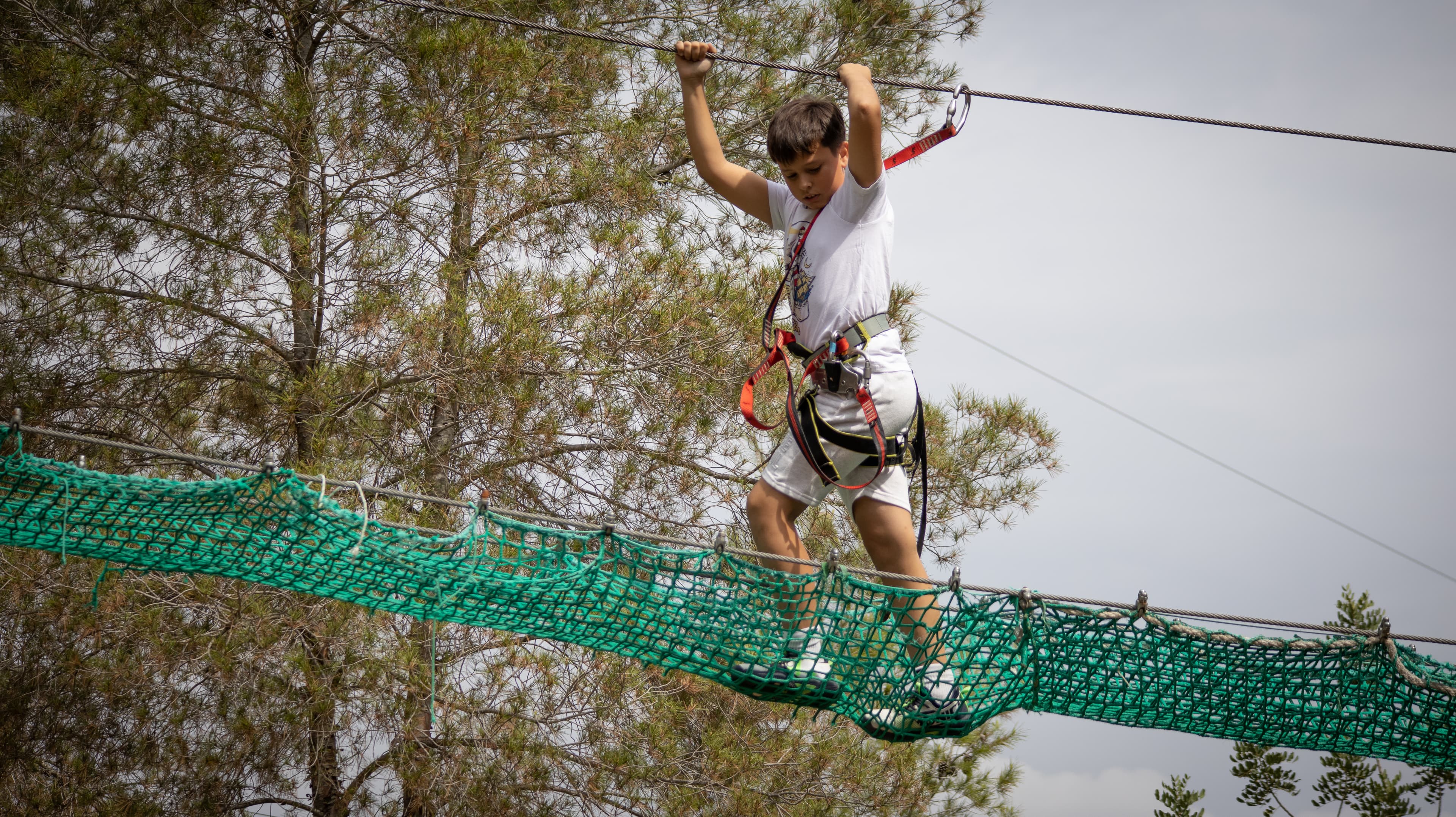 Kayak + Adventure park - Zip lines